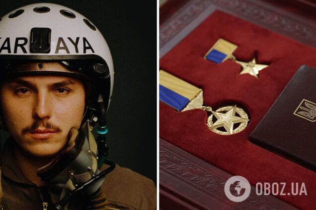 Пілоту Karaya, який знищив п'ять дронів Shahed над Віниччиною і катапультувався, вручили нагороду в Раді. Фото і відео