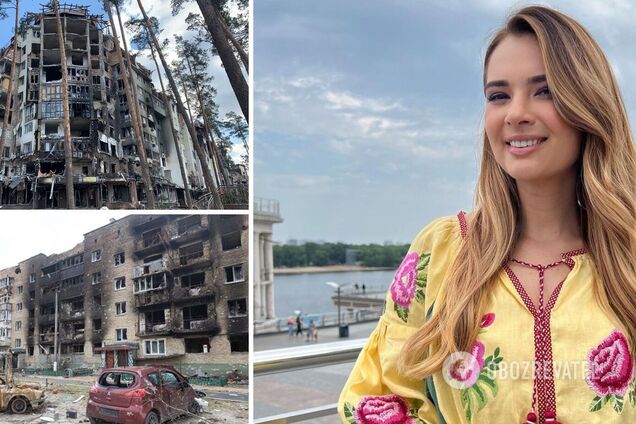 Ведущая Островская рассказала, что произошло с ее квартирой в Ирпене: под нашим подъездом горел российский танк