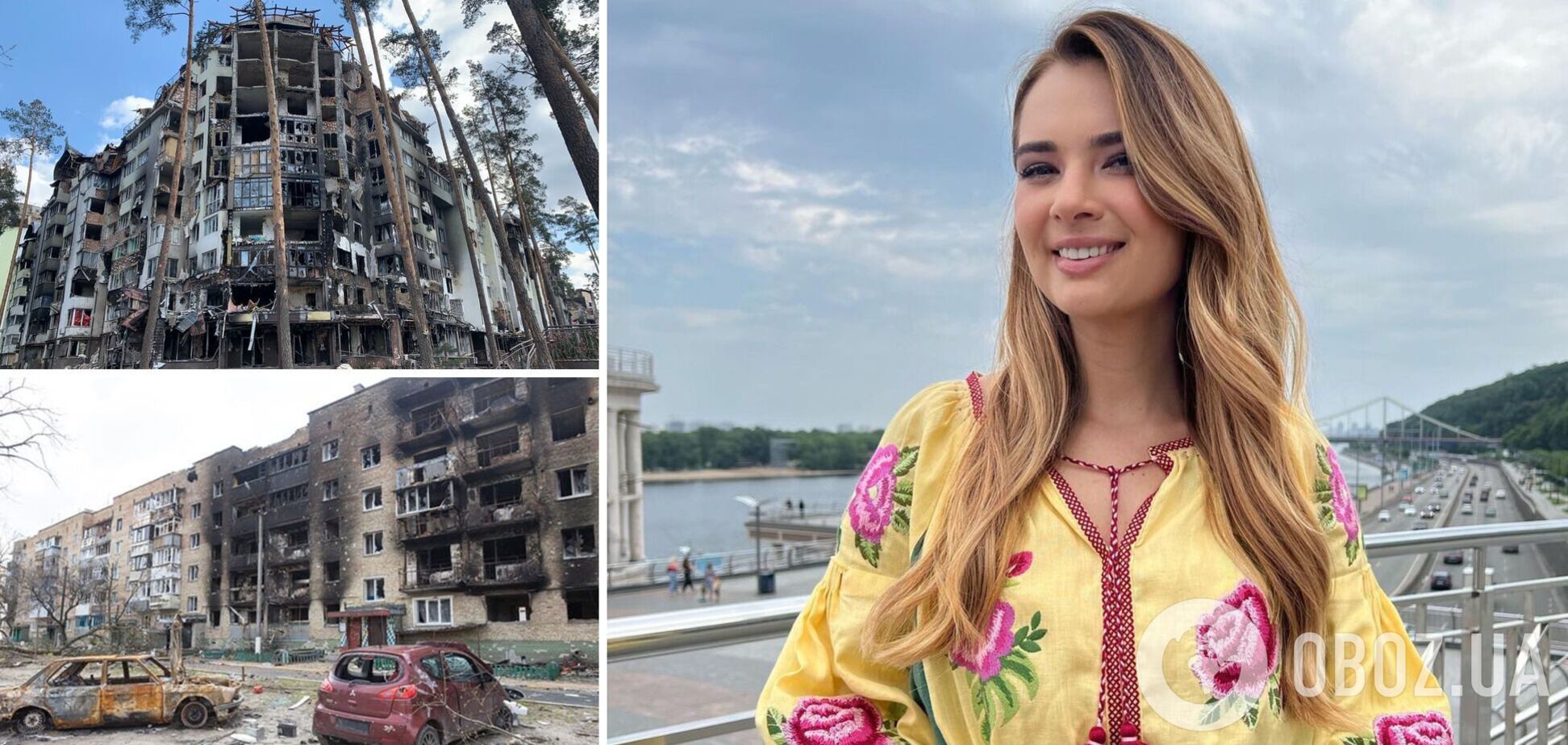 Ведущая Островская рассказала, что произошло с ее квартирой в Ирпене: под нашим подъездом горел российский танк