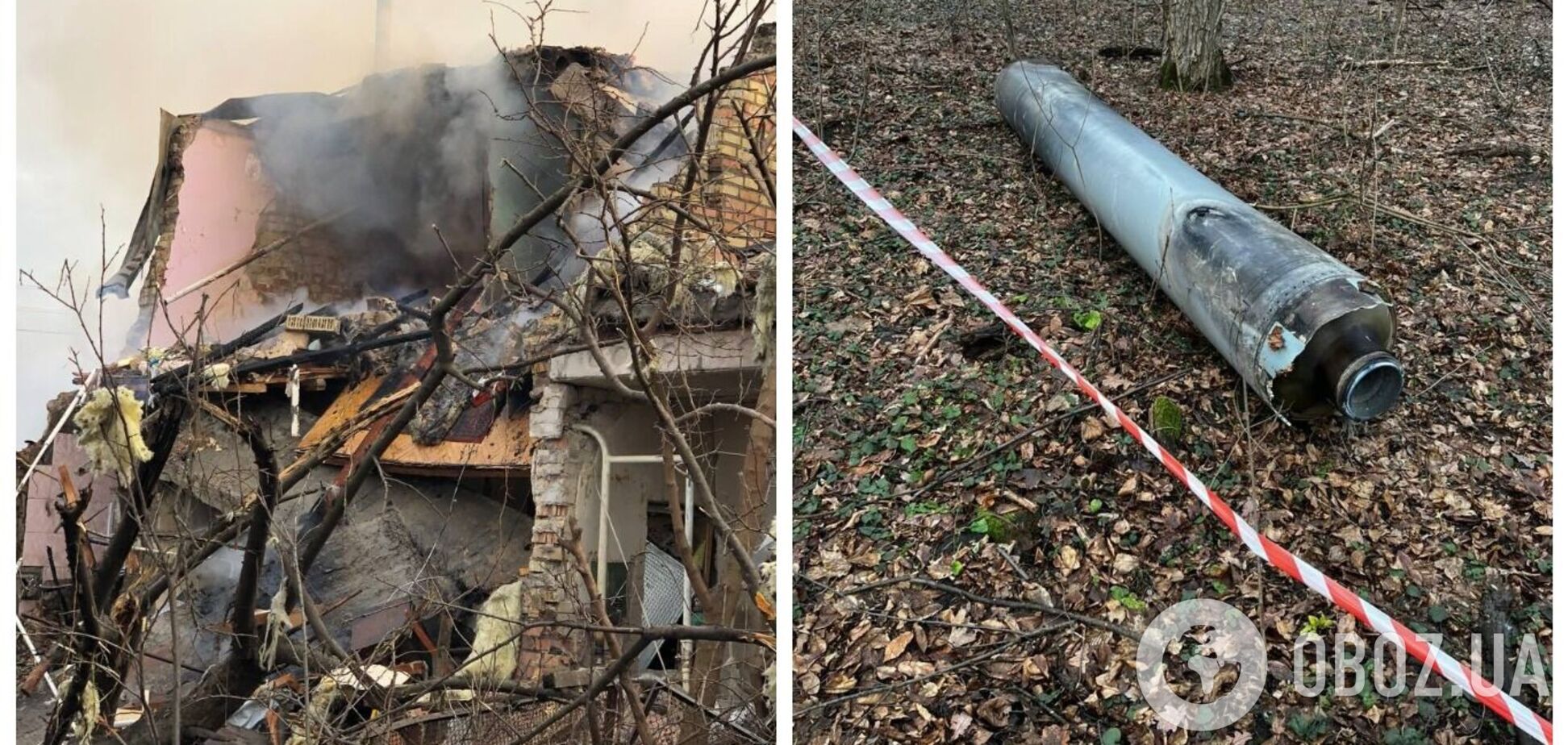 В Киеве прогремели взрывы, обломки ракеты упали на дома: среди пострадавших – ребенок