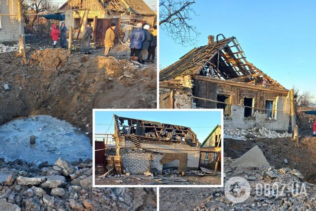 Войска РФ ударили по пригороду Запорожья: есть разрушения, поврежден газопровод. Фото