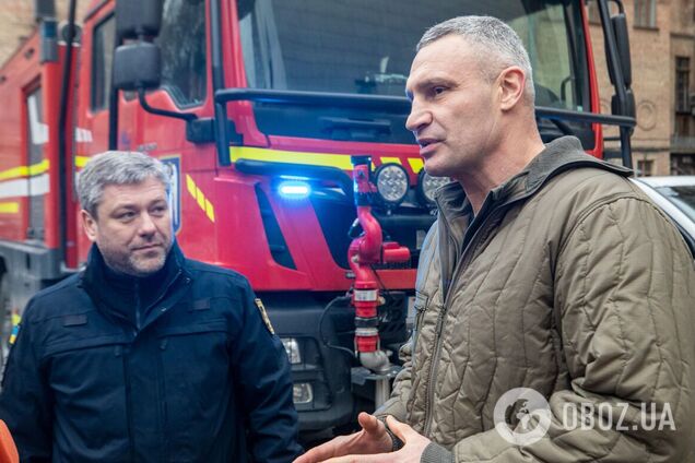 Іноземні партнери передали Києву ще один надсучасний пожежний автомобіль, – Кличко