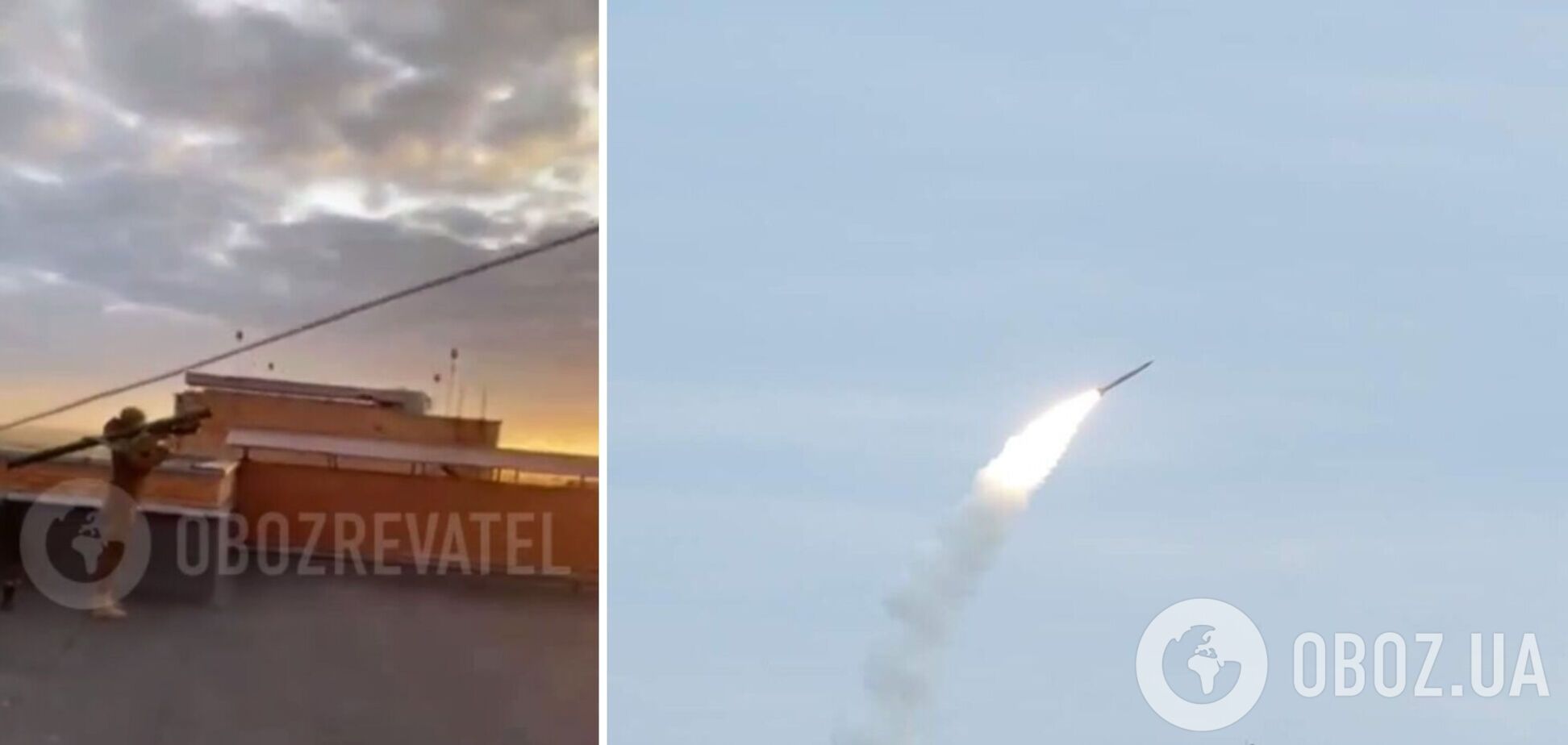 Точно в цель: бойцы Нацгвардии сбили крылатую ракету на подлете к Киеву выстрелом из ПЗРК 'Игла'. Видео момента