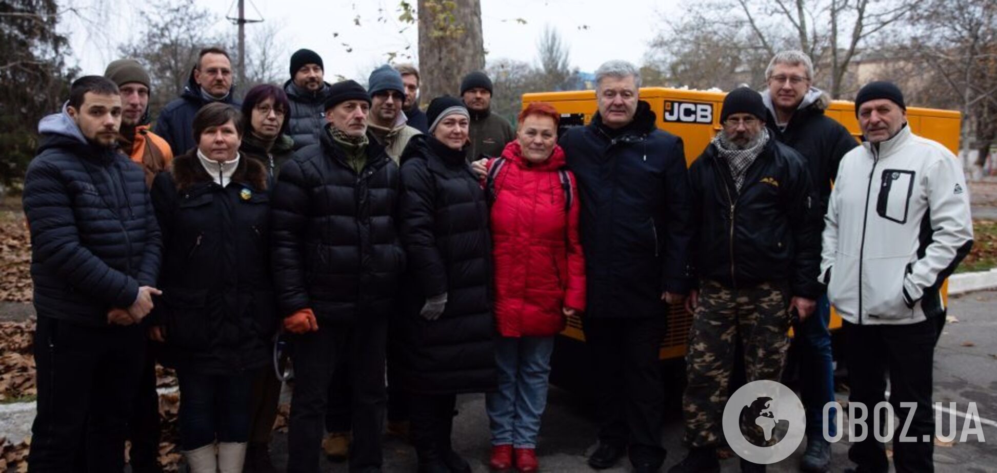 Херсонские волонтеры, которым Порошенко привез пекарню и мощный генератор, рассказали о своей великой мечте