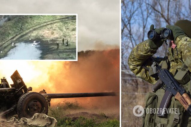 Отомстили оккупантам за гуся: украинские пограничники показали эффектное видео в стиле ретро с результатами работы по врагу