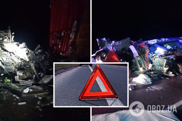 На Львовщине столкнулись два грузовика, есть погибшие: подробности от полиции и фото с места аварии