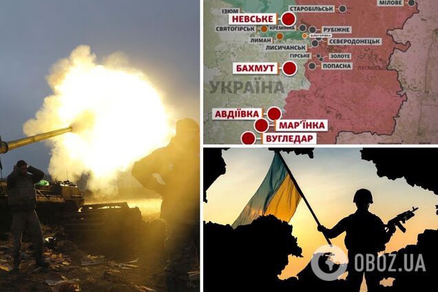 Как менялась линия столкновения с оккупантами с начала полномасштабного вторжения РФ до конца года. Видео