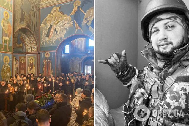 В Киеве простились с бывшим пленником Кремля Геннадием Афанасьевым, погибшим в боях за Украину. Фото