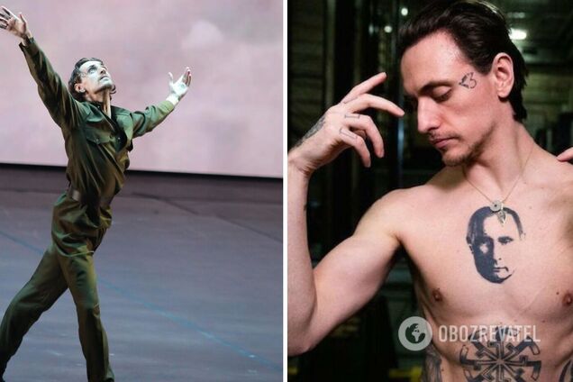 В Італії скасували шоу за участю відомого путініста Полуніна: людей обурили його тату з Путіним. Фото