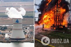 Горела Ростовская АЭС в России