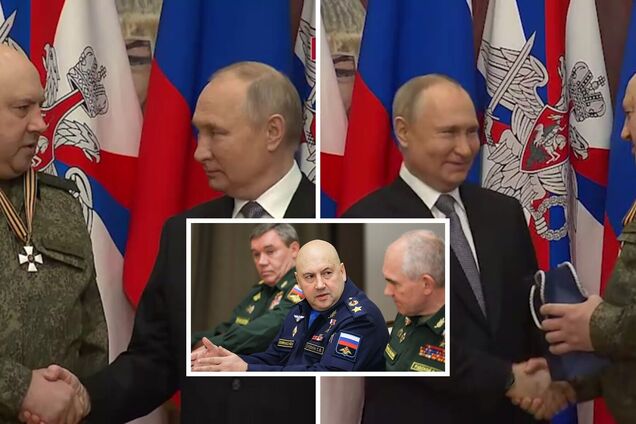 Владимир Путин и Сергей Суровикин