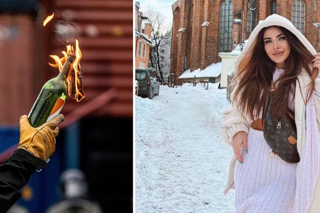 Будинок, де живе блогерка-зрадниця Софія Стужук з дітьми, закидали коктейлями Молотова