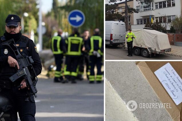 Полиция Испании узнала, откуда в посольство Украины направили письмо со взрывчаткой