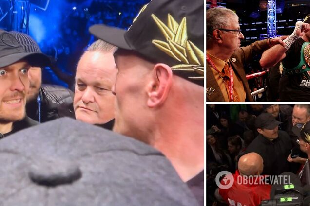 Фьюри после победы над Чисорой вынудил Усика подняться в ринг, где стал кричать на украинца. Видео