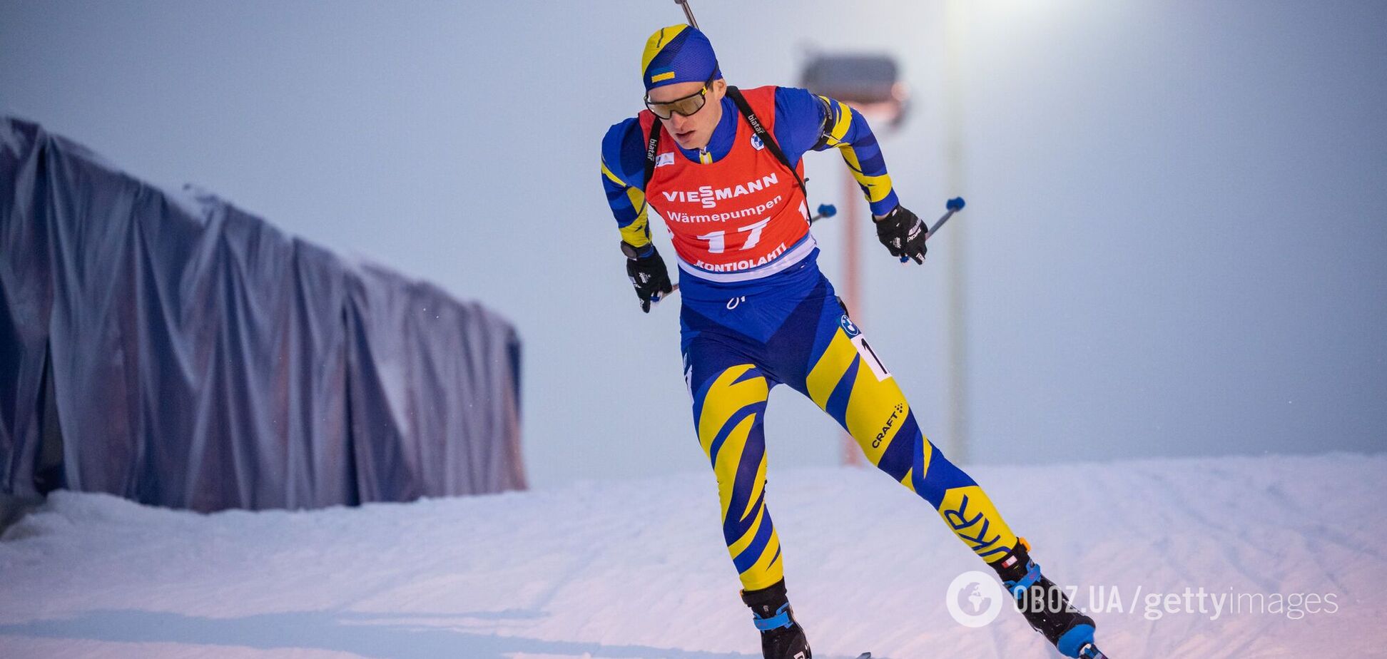 Украинец сенсационно отыграл 41 место на Кубке мира по биатлону в гонке преследования