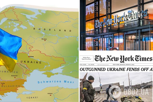 'Украина' стала самым популярным словом, которое употребляла The New York Times в 2022 году