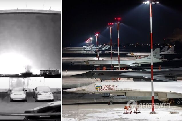 Вибух на авіабазі в Енгельсі (РФ)