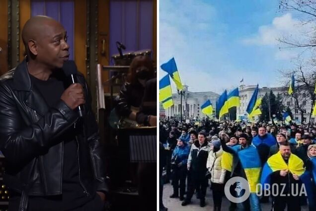 'К счастью западного мира, украинцы круче, чем мы думали': американский стендапер Дэйв Шаппелл похвалил украинский народ