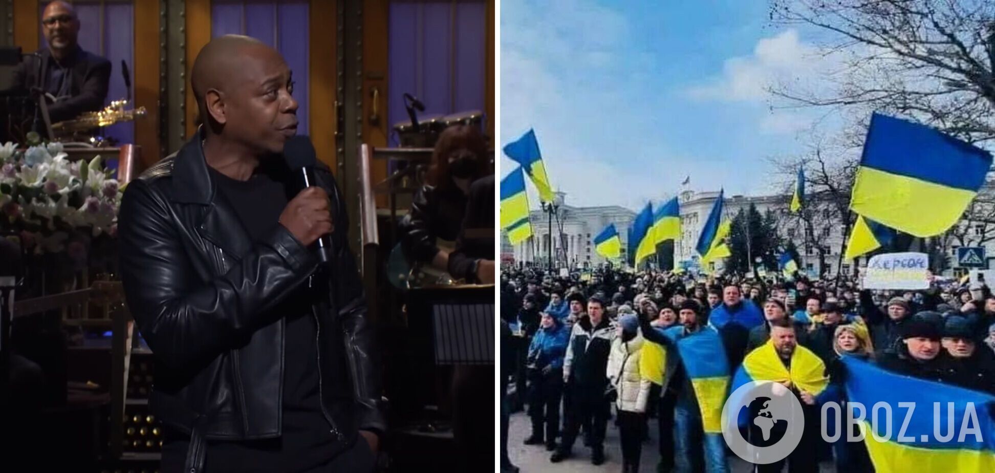 'На щастя західного світу, українці крутіші, ніж ми думали': американський стендапер Дейв Шаппелл похвалив український народ