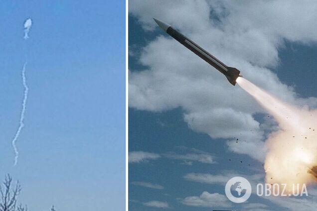 Над Київщиною збили ворожу ракету, але є загроза нових ударів. Фото
