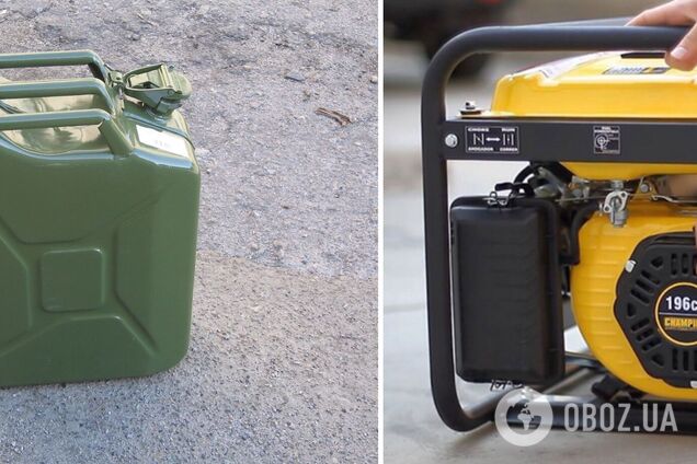 Как правильно хранить генератор и бензин для него