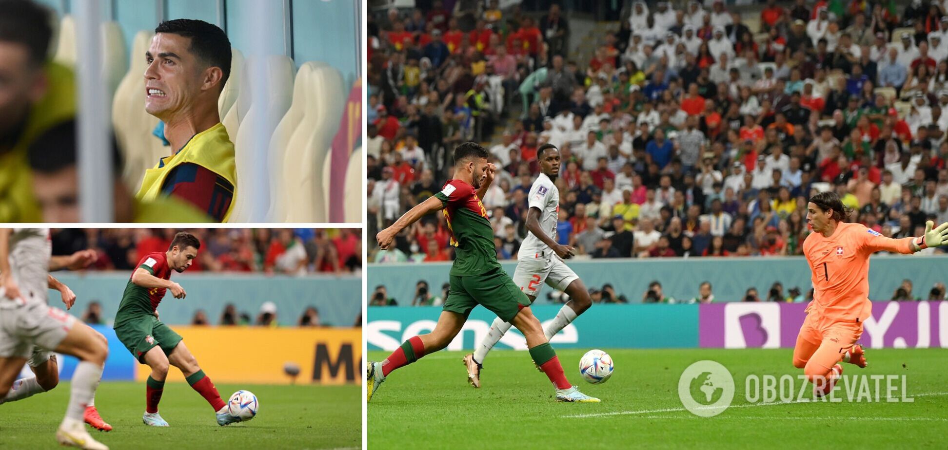 ЧМ-2022. Португалия усадила Роналду в запас и забила 6 голов обидчикам Украины