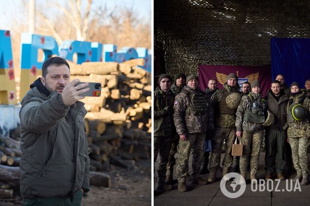 'Вы защищаете нашу землю днем и ночью': Зеленский прибыл с визитом на Донбасс и обратился к воинам ВСУ в день их праздника. Видео