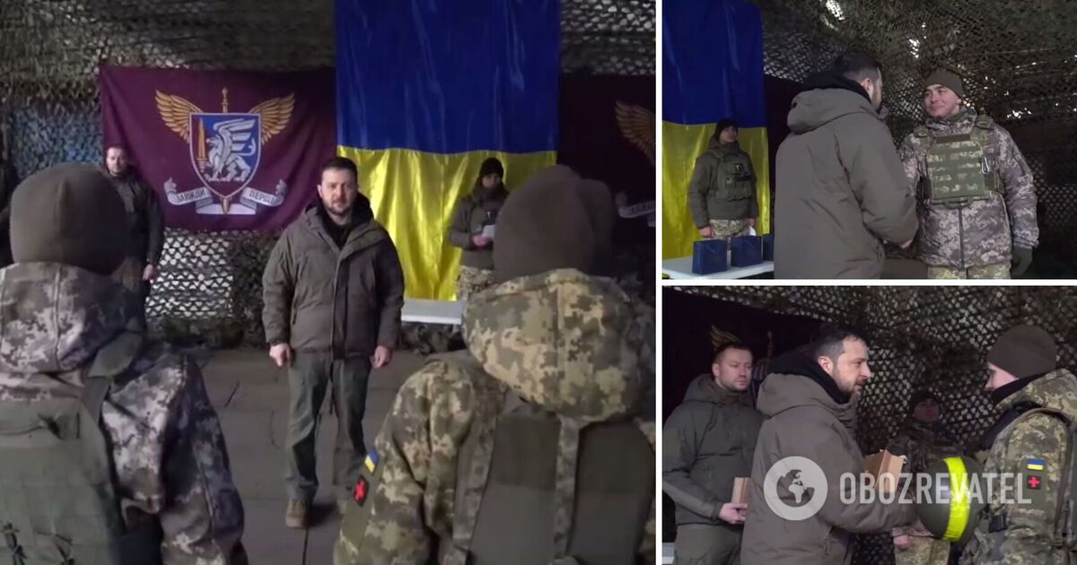 Зеленский встретился с воинами ВСУ на Донбассе и выразил надежду на освобождение Крыма. Видео