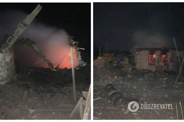 Оккупанты атаковали дронами и ракетами С-300 громады на Запорожье: разрушены дома. Фото