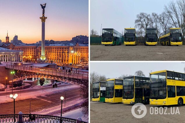 В Киеве появятся двухэтажные автобусы