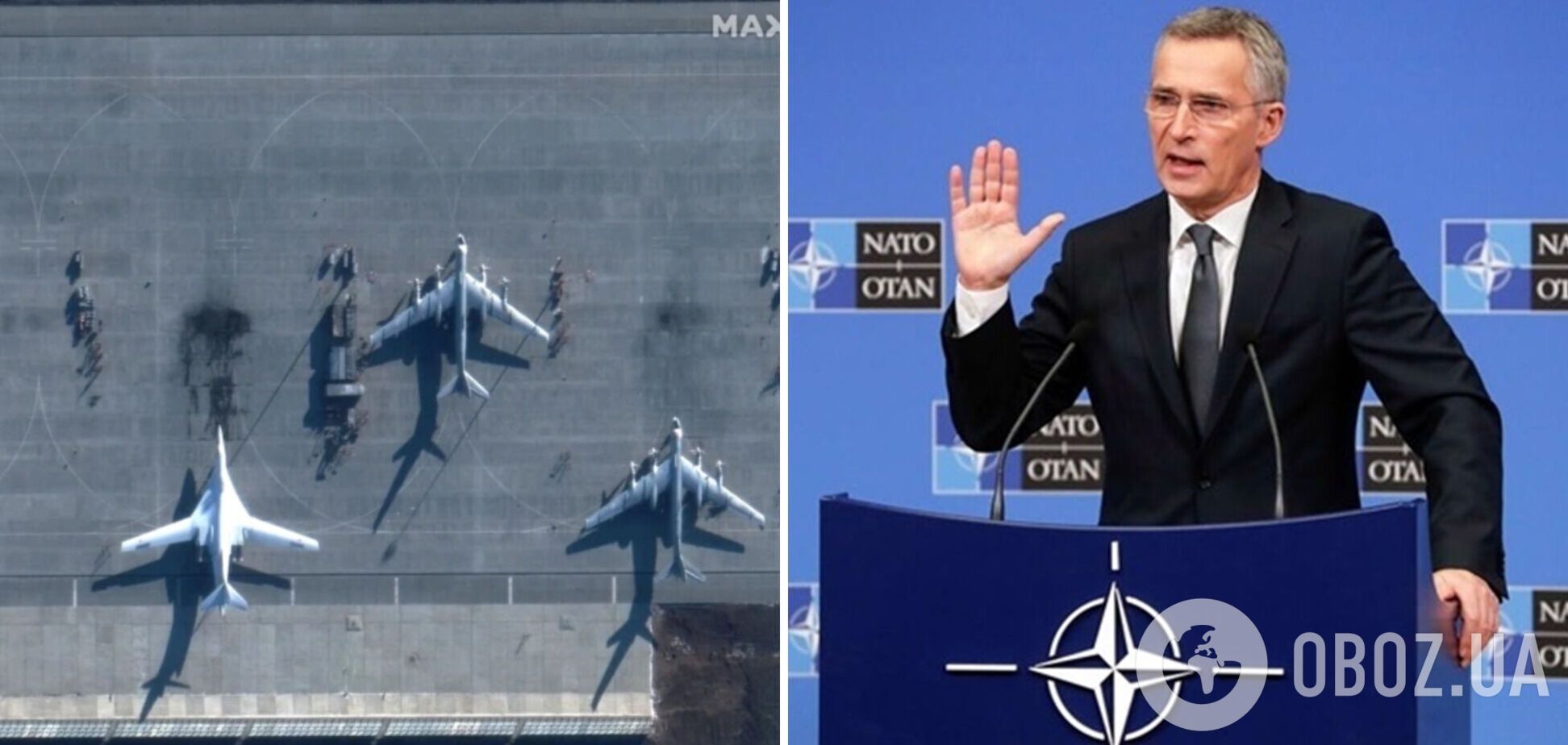 Столтенберг назвав удари БПЛА по російських аеродромах законним правом України на захист