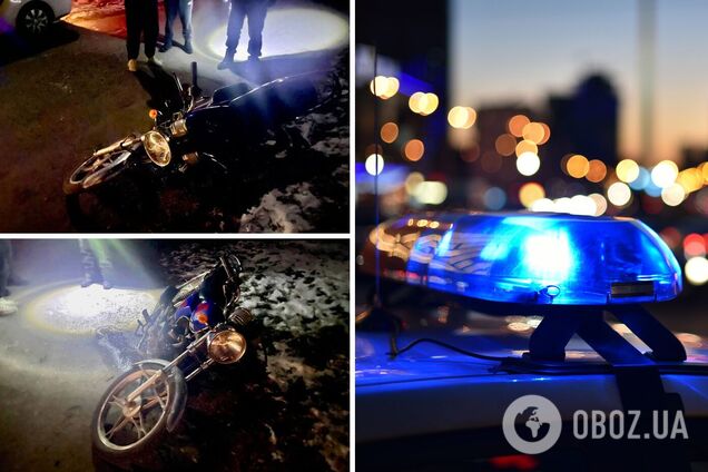 Мотоцикліст збив жінку, яка йшла на узбіччі