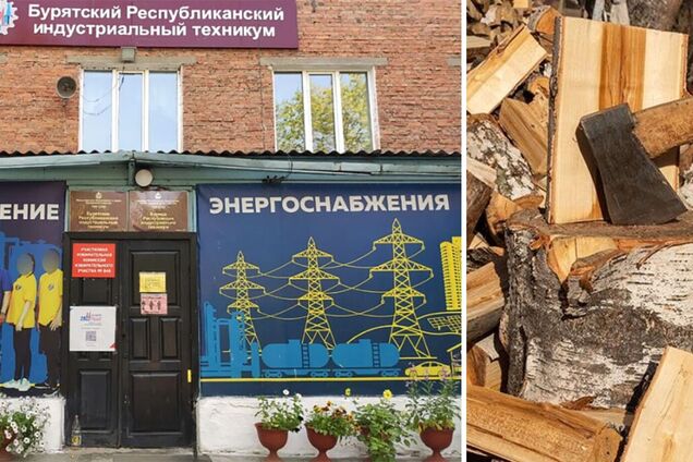 В Росії лікарні, школи і дитсадки переводять на опалення дровами