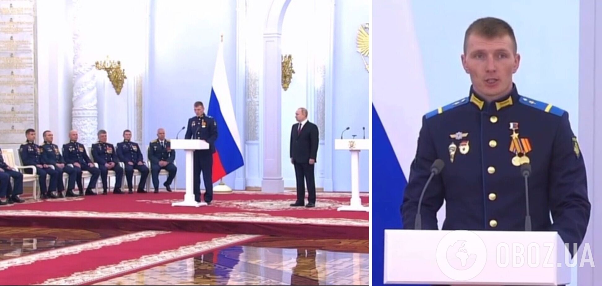 Російський військовий осоромився на зустрічі з Путіним, забувши слова про 'нацистську заразу'. Відео