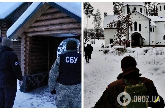 СБУ проводит меры безопасности на трех объектах УПЦ МП в Житомирской области. Фото