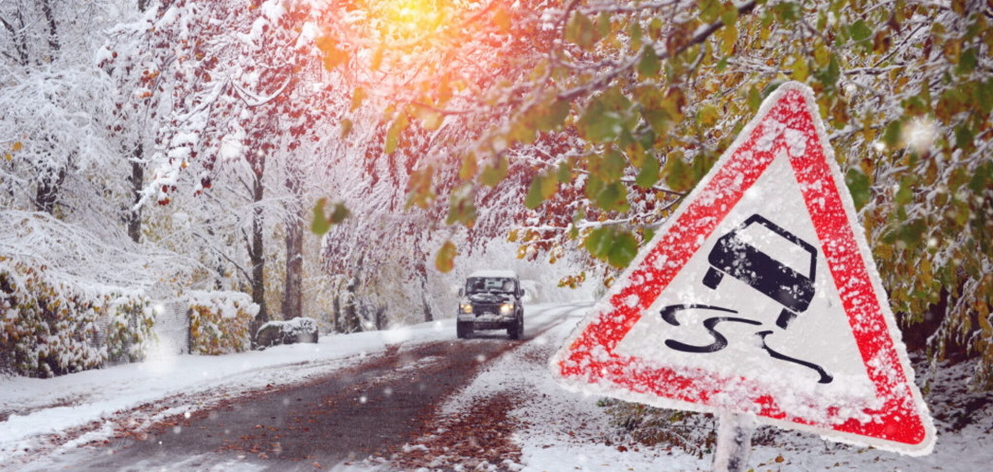 Як правильно гальмувати на зимовій дорозі: поради експертів