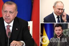 'У нас є новий план': Ердоган закликав до припинення війни шляхом дипломатії з урахуванням територіальної цілісності України