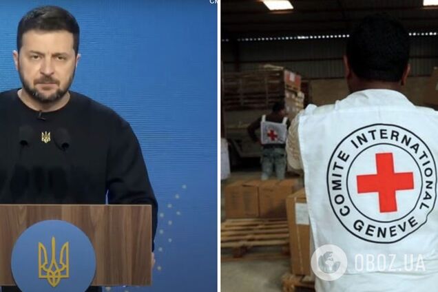 'Не бачимо рішучих дій': Зеленський дорікнув Червоному Хресту через ситуацію з полоненими