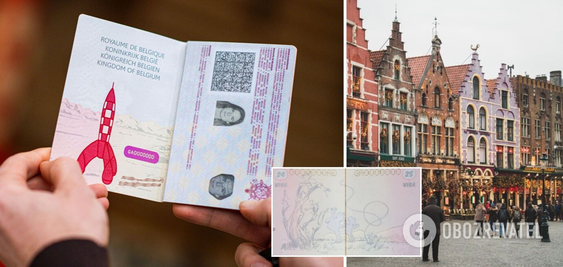 У Бельгії на паспортах малюватимуть комікси: як виглядають документи