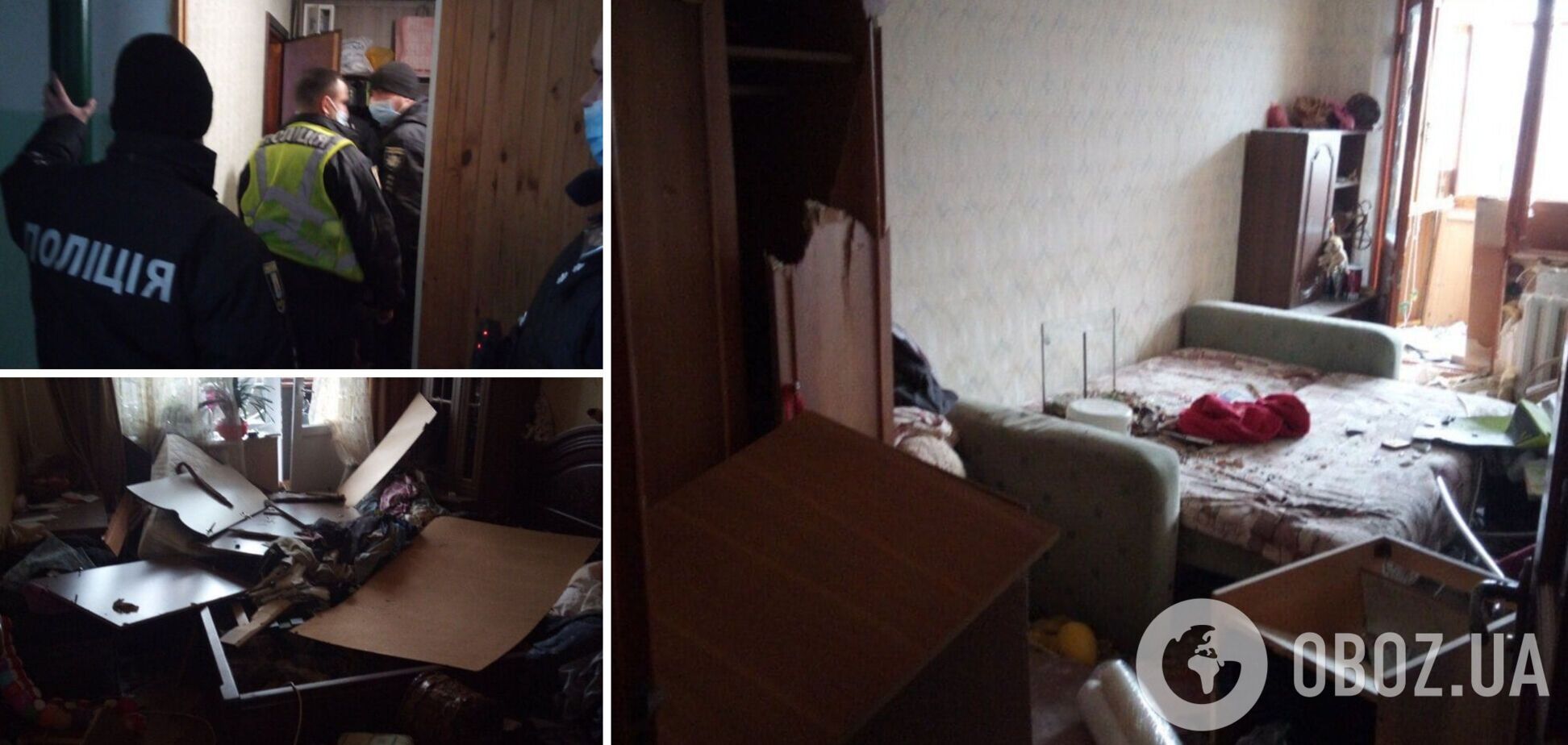 Чоловік влаштував погром у квартирі