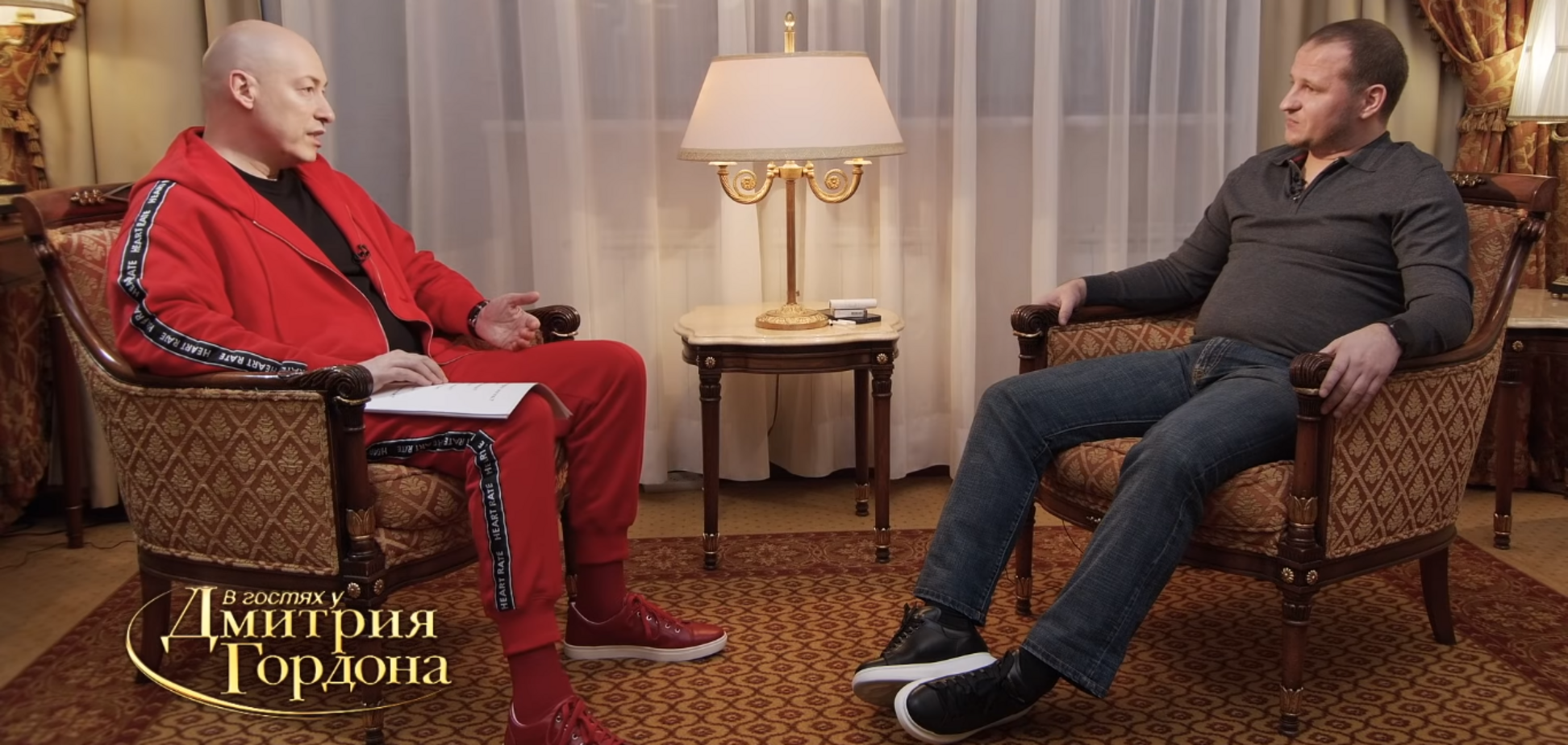 Олександр Алієв дав інтерв'ю Дмитру Гордону