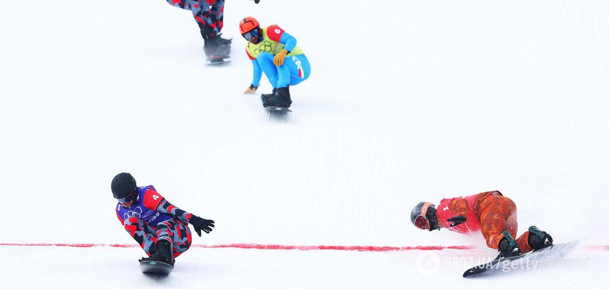 Фотофиниш определил победителя Олимпиады в сноуборде. Видео