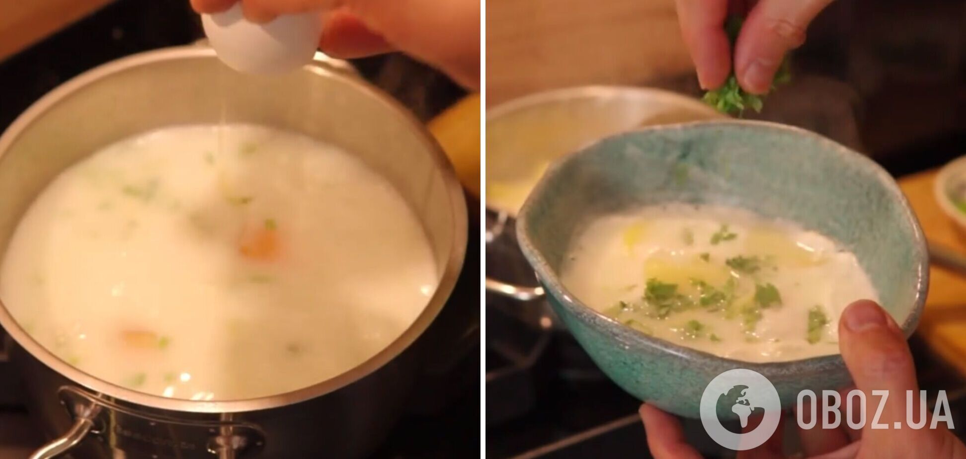 Суп із незвичними інгредієнтами: навіщо додавати яйця та молоко