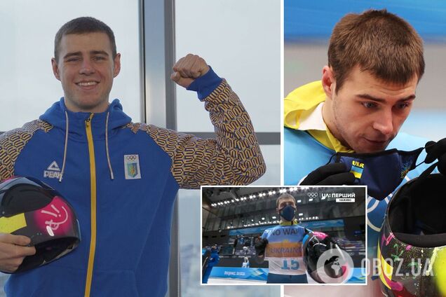 'Є речі важливіші': скелетоніст пояснив росіянам плакат 'Ні війні в Україні' на Олімпіаді-2022