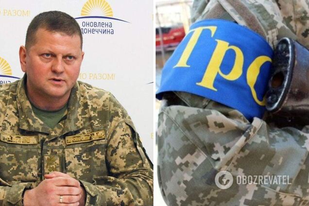 Залужний розповів, у яких регіонах України виникли проблеми із формуванням тероборони