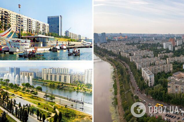 Столична Русанівка в різні роки