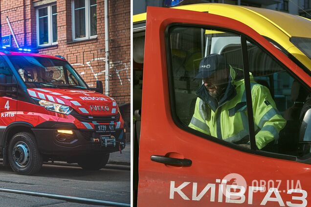 Работники аварийной службы временно отключали дом от газоснабжения