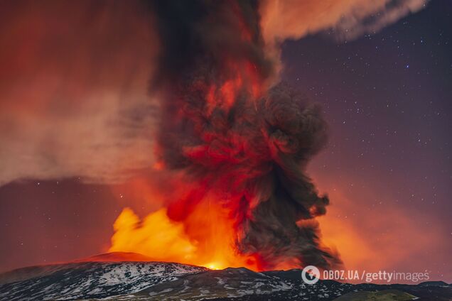 Етна, 10 лютого 2022 року