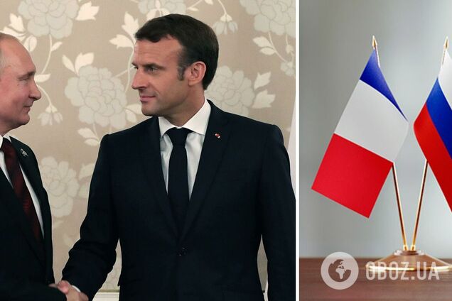Путін і Макрон провели телефонну розмову