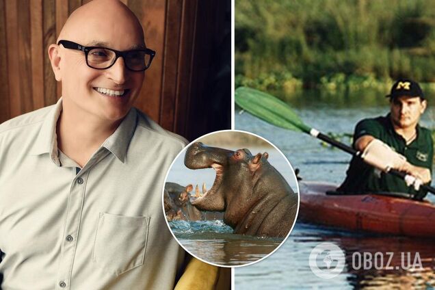 Гид из Африки рассказал, как оказался в гигантской пасти бегемота: я был похож на шашлык